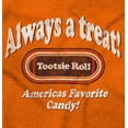 thumbnail image 2 of Tootsie Roll Vintage Always a Treat Men's Graphic T Shirt Tees Brisco Brands S, 2 of 6