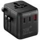 thumbnail image 5 of Adaptador de viaje INSIGNIA todo en uno con puertos USB de 20 W, 5 of 7