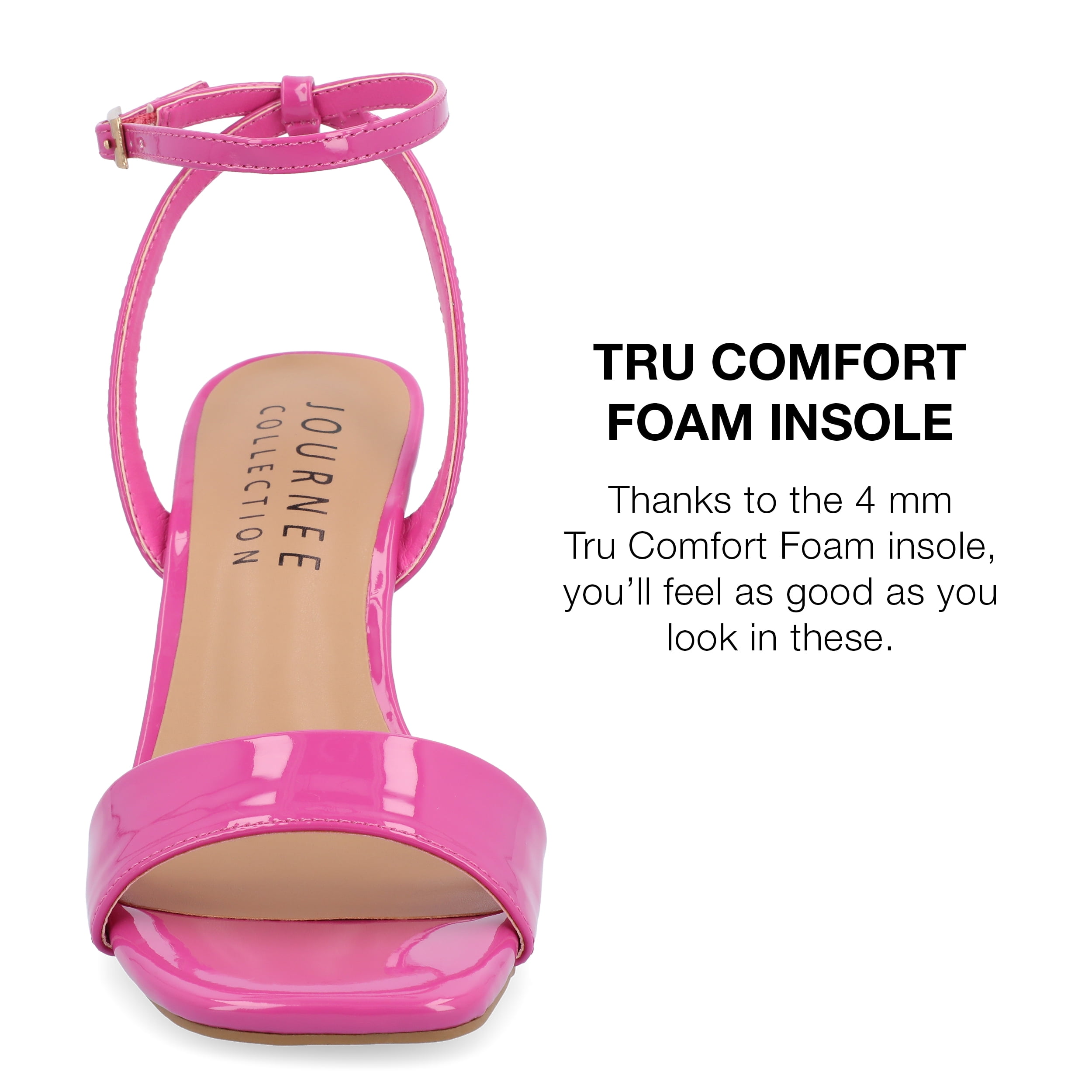 Journee Collection Womens Konna Tru Comfort Foam Mid Heel Wedge Sandals