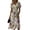 Pink, variant on Boho Floral Maxi Dress for Women - V-Neck Short Sleeve High Waist A-Line Flowy Beach Dress, Summer Elegant Casual Long Party Gown Navy L