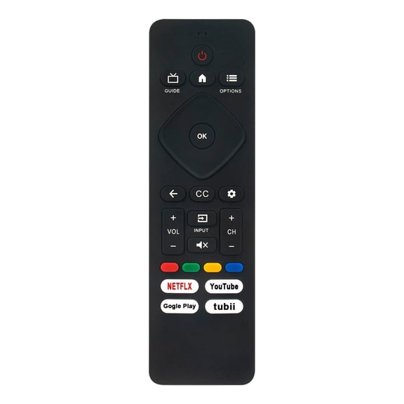 50PUL7552/F7 Replace Remote Control fit for Philips TV 32PFL5505/F7 43PFL5604/F7