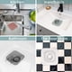 thumbnail image 1 of Recogedor de pelos para desagüe de ducha, tapa convexa para tapón con ventosa, apto para baño, bañera, cocina, paquete de 4, 1 of 3