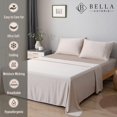 thumbnail image 3 of Juego de sábanas Bella Coterie Luxury de viscosa de bambú tamaño king, 3 of 8