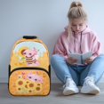 thumbnail image 2 of Yuyamidu 17 Inch Cute Axolotl Book Bag Elementary School Backpack with Adjustable Straps for Girls 7-8 Sunflowers Primary School Bag, 2 of 7