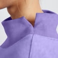 thumbnail image 6 of Mock Neck Sweatshirt,Oversized Long Sleeve Pullover Sweatshirts for Women Casual Fall Turtleneck Tops,Purple M, 6 of 7
