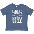 thumbnail image 3 of Inktastic I Love My Tattooed & Bearded Uncle Boys Baby T-Shirt, 3 of 5