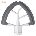 thumbnail image 1 of 2 Pcs Batteur Plat Tête Inclinable Palette de Mélangeur Électrique Remplacement pour Kitchenaid, 1 of 9