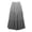 Gray, variant on Dianli Skirt Skorts Women's Printed A Line Long Skirt Elastic Waist Drawstring Pocketed Gradient Print Large Swing Lightweight Breathable Cotton Linen Pull On Skirt