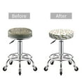 thumbnail image 5 of Fuzoiu Hand Drawn Snake Print Bar Stool Cushions, Super Breathable Round Bar Stool Covers,Seat Cushion Round- One Cushion Only-, 5 of 7