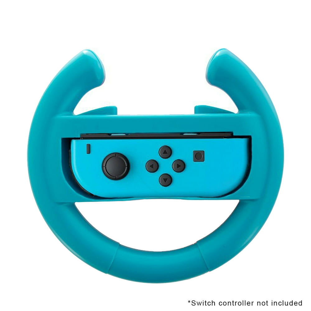 NEON Steering Wheel for Nintendo Switch Blue