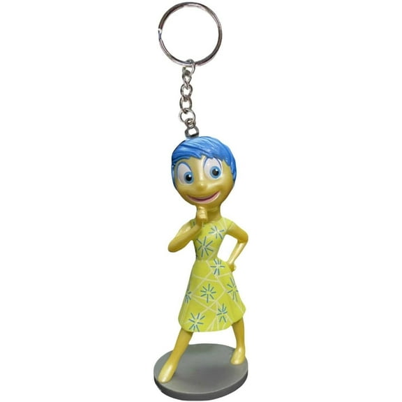 Inside Out Joy 3" PVC Key Ring Keychain Figure Figurine Ornament Happy