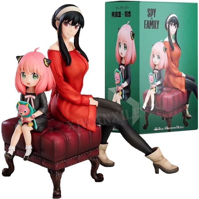 Anya Forger Figura de acción de anime, éventuelles Y × FAMILY, Figura de Yor Forger, Modelo de colección para adultos, Juguetes de mantequilla, 15 cm15 cm con caja al por menor zhangmengya unisex