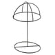 thumbnail image 2 of Soporte de metal resistente para gorras de béisbol, organizador de almacenamiento para pelucas y otros artículos deportivos. Negro, 2 of 6