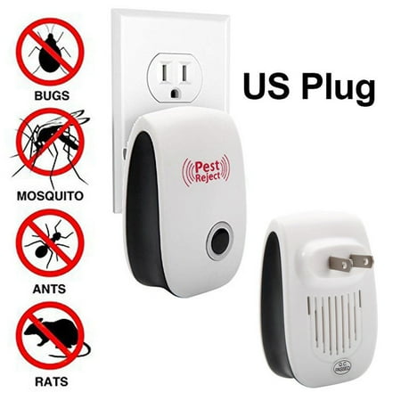 - Walfront Ultrasonic Electronic Indoor Mosquito Rodent Rat Mice Bug Insect Repellent Electronic Spider Repellent Plug In for Insects