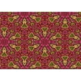 thumbnail image 1 of Ahgly Company Machine Washable Indoor Rectangle Transitional Red Area Rugs, 2' x 4', 1 of 7