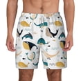 thumbnail image 2 of Goofa Cute Whale Printed Men's Swim Trunks Board Shorts Quick Dry Mens Swimming Trunks with Compression Liner,Breathable Fit Hawaii Beach Shorts-X-Large, 2 of 9