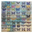 thumbnail image 2 of Empire Art Direct Butterflies Print on Solid Wood Wall Art, 36" x 36", Ready to Hang, 2 of 5