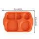 thumbnail image 4 of Xihbxyly Platos de Paja de Trigo, Diseño de Cinco Compartimentos para Comidas Equilibradas, Superficie Fácil de Limpiar para Una Comida Cómoda, Aspecto Elegante para Mesas Modernas, Reuniones Familia, 4 of 6