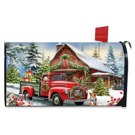 Briarwood Lane Country Christmas Oversized Mailbox Cover