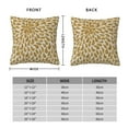 thumbnail image 2 of Pofeuu Gold Drops Print Double-sided plush pillowcase Square Throw Pillow Covers Pillows Cover for Living Room Bedroom Sofa Couch Cushion Cover（No pillow core）-18"x18", 2 of 7
