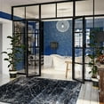 thumbnail image 1 of Tapis ECARPET Marble Collection Midnight, 1 of 9