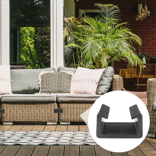 Garden Furniture Connectors Rattan Furniture Connectors Furniture Clamps Polyrattan Furniture Clips Set Clips Retaining Clips For Outdoor Couch Patio Furniture Woodworking Clamps 24 Workshop Table
