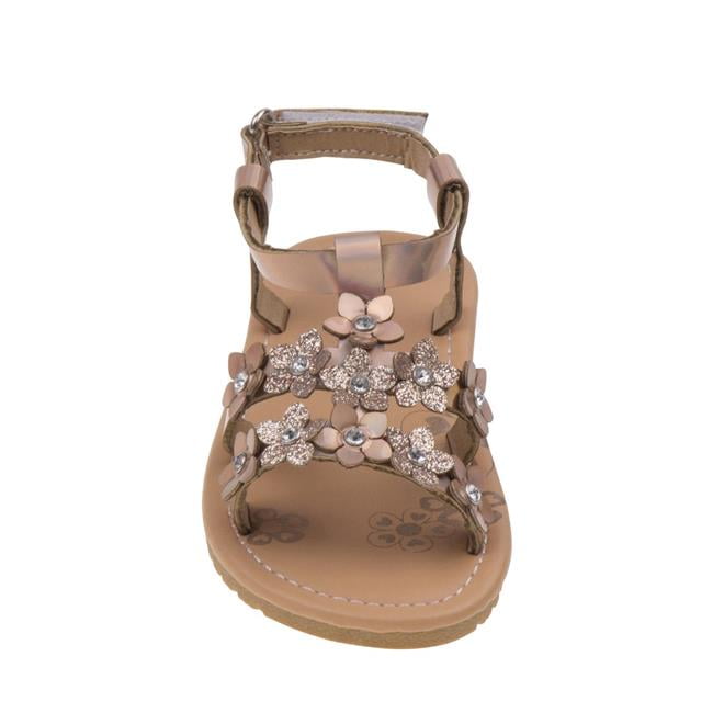 rose gold sandals size 12