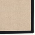 thumbnail image 6 of Contemporary Home Living 1.75' x 2.75' Tufted Wool Area Throw Rug - Beige and Black, 6 of 7