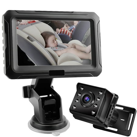 Zacro Baby Car Camera HD 1080P - 150°Viewing Angle Baby Car Seat