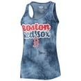 thumbnail image 2 of Women's Concepts Sport Navy Boston Red Sox Billboard Racerback Tank Top & Shorts Set, 2 of 5