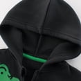 thumbnail image 4 of Esaierr Toddler Baby Boys Dinosaur Sweatshirt Coat for Kids Hooded Zip Jacket Casual Sweatshirt Outerwear for 1-9Y, 4 of 6