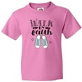 thumbnail image 3 of Inktastic Walk by Faith Quote Youth T-Shirt, 3 of 5