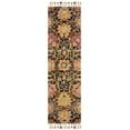 thumbnail image 2 of SAFAVIEH Blossom Gavril Floral Wool Fringed Runner Rug, Charcoal/Multi, 2'3" x 8', 2 of 6