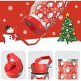 thumbnail image 5 of Christmas Red Gifts for Women Men, 30 Oz Tumbler with Top Handle and Flip Straw, Xmas Santa Claus Stainless Steel Insulated Travel Coffee Cup, Winter Holiday Water Bottle for Him Her, 5 of 6