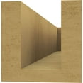 thumbnail image 4 of Ekena Millwork 4"W x 4"H x 20"L Block Woodgrain TimberThane Rafter Tail, Primed Tan, 4 of 6