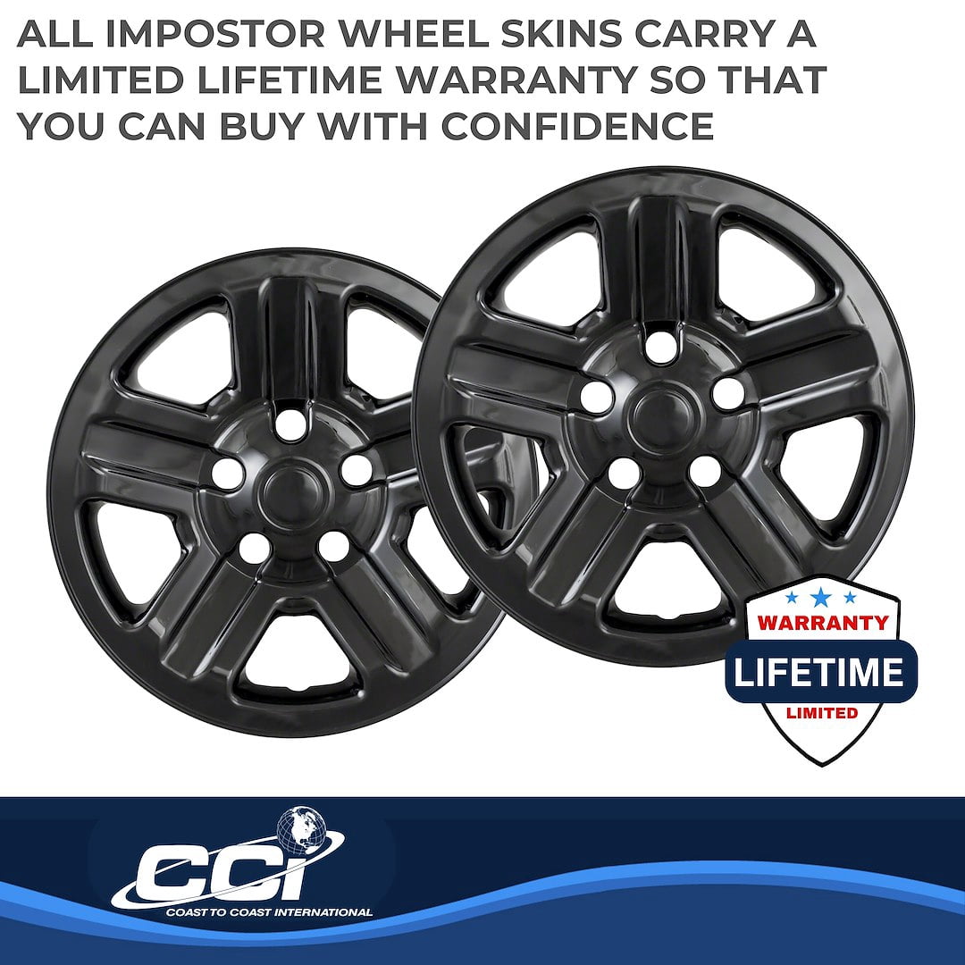 Coast To Coast IWCIMP76GBLK IMPOSTOR ® WHEEL COVER