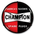 thumbnail image 2 of Collectable Sign and Clock Champion Spark Plug LED Lighted Premium Wall Clock, 2 of 4