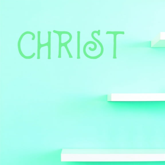 Vinyl Wall Decal Sticker : Christ Home Decor Picture Art 10 x 20 Inches