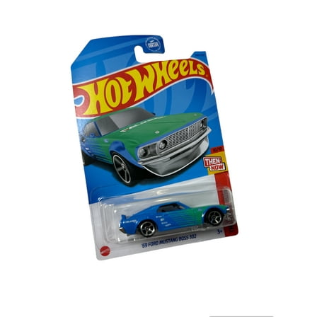 Hot Wheels 244/250 - 69 FORD MUSTANG BOSS 302 - Then and Now 10/10 ( Falken Edition )