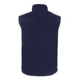 thumbnail image 3 of Men's Cutter & Buck Navy Philadelphia Union Big & Tall Charter Eco Recycled Full-Zip Vest, 3 of 3