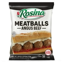 Rosina Angus Beef Meatballs, 18 oz Bag (Frozen)