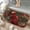 Red Cat with Floral, variant on 1pc Horses Pattern Absorbent Non-Slip Bathroom Thickened Flannel Rug Decor,Soft,Quick Drying,Suitable For Indoor/outdoor Use,Bathrooms,Bedrooms,Kitchens,Terrace,Laundry Rooms,16"x24"