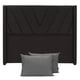 thumbnail image 1 of Cabecera Matrimonial Aurora Negro + Almohada 2Pack, 1 of 8