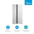 thumbnail image 5 of Refrigerador Midea Side by Side 20P Blanco MDRS710FGM21, 5 of 5