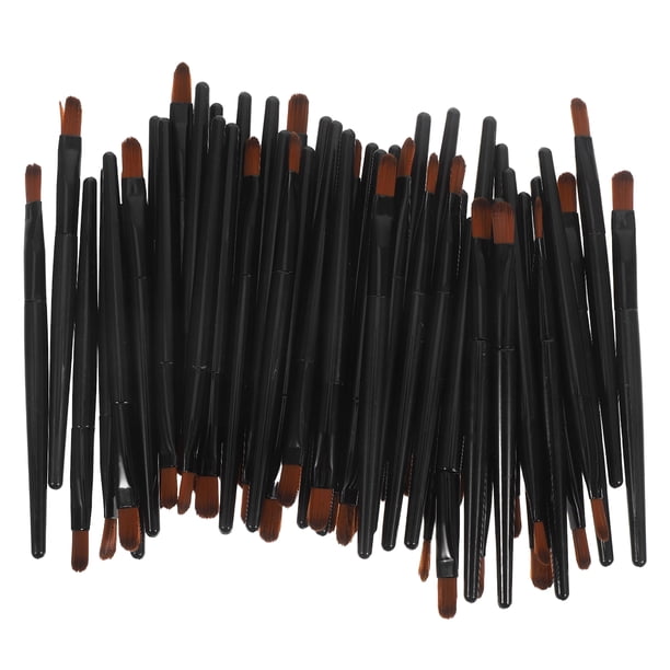 Cepillos de brillo de labios desechables de 100 piezas, barra de plástico multifunción, aplicador de lápiz labial portátil, cepillo de maquillaje
