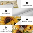 thumbnail image 6 of Sunflower Outdoor Rug for Patio/Deck/Porch, Non-Slip Large Area Rug 6 x 9 Ft, Oil Painting Summer Botanical Indoor Outdoor Rugs Washable Area Rugs, Reversible Camping Rug Carpet Runner, 6 of 8