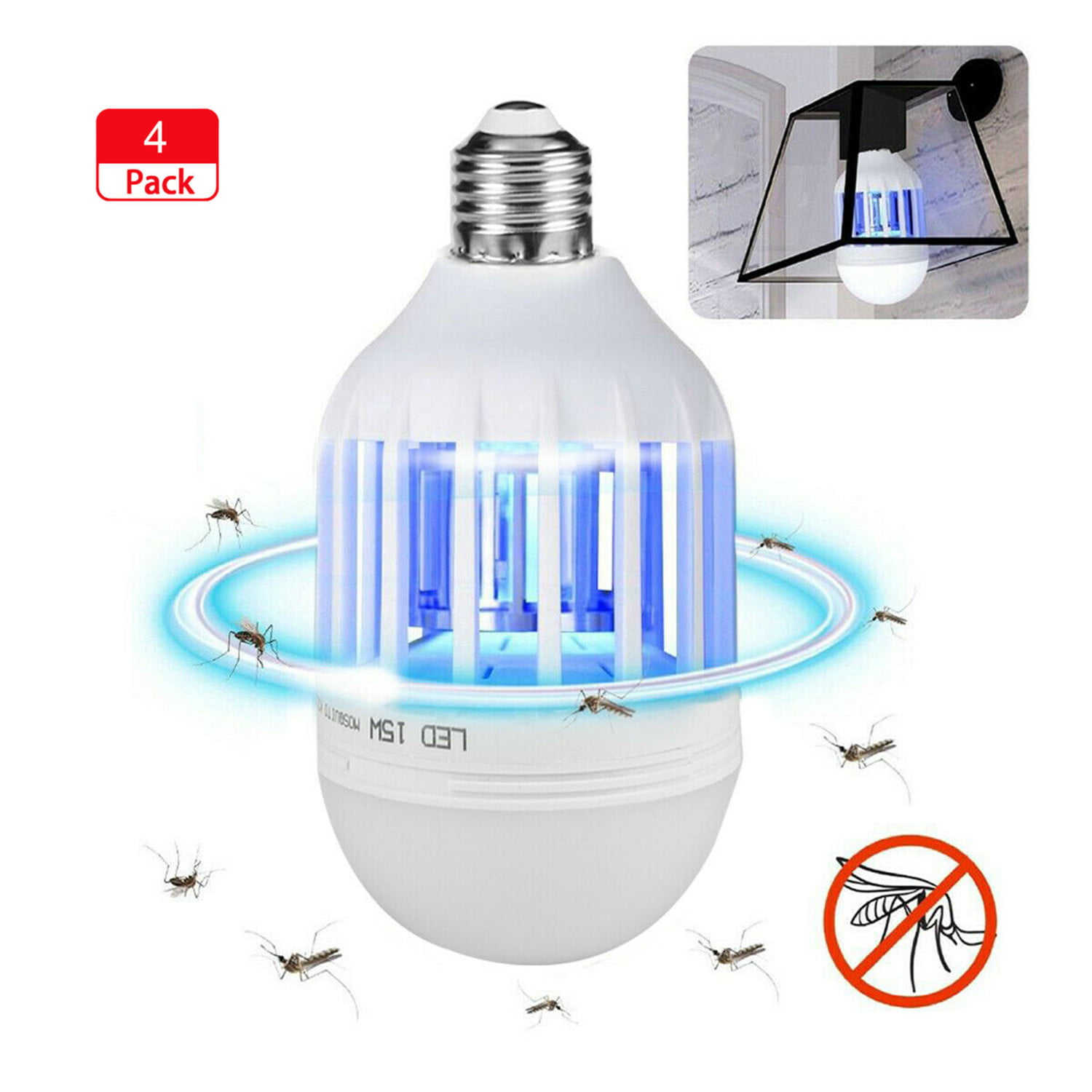 Electric Hand Held Bug Zapper Insect Zapper Fly Swatter Racket Mosquito Kil C3R7 
