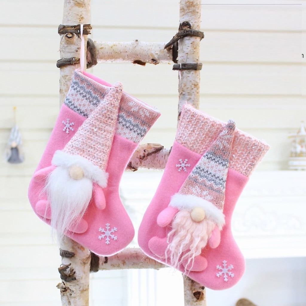 Fashion Christmas Socks Gift Bag Christmas Pattern Christmas Decoration