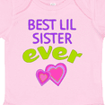 thumbnail image 4 of Inktastic Best Lil Sister Ever Girls Baby Bodysuit, 4 of 5