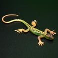 thumbnail image 4 of Lagarto artificial, indecolorable, vívido, colorido, reptil, lagartos, juguete, suministros para fiestas, azul, 4 of 5